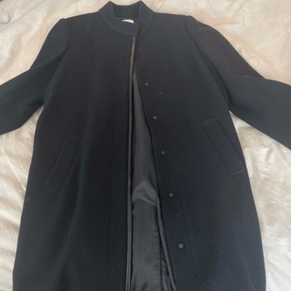 Never worn Vince straight wool coat - with tags